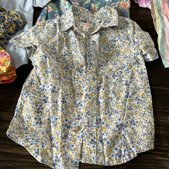 Cat and jack 2T boys flower print shirts - Picture 7 of 11